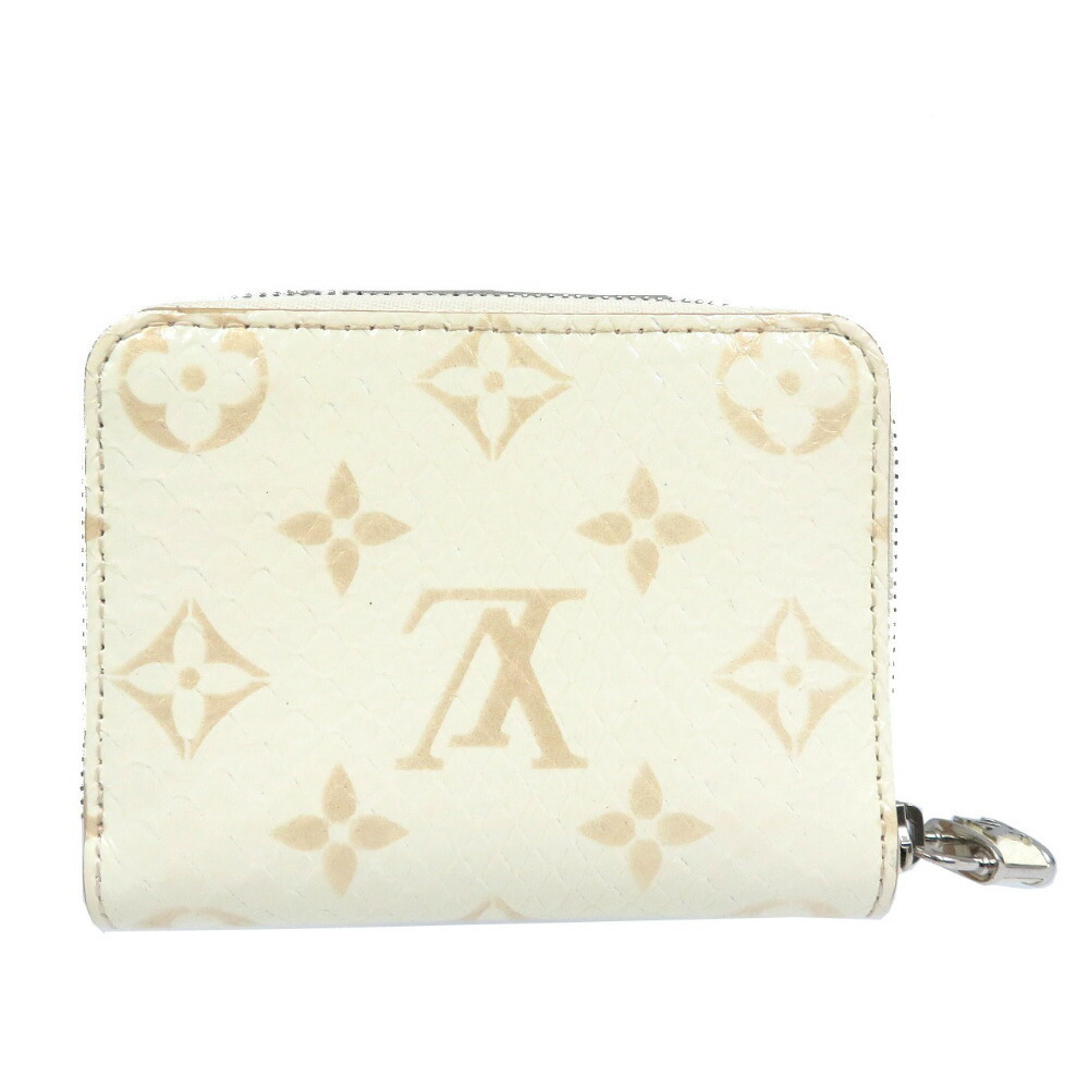 Louis Vuitton Monogram Python Zippy Coin Leather … - image 2